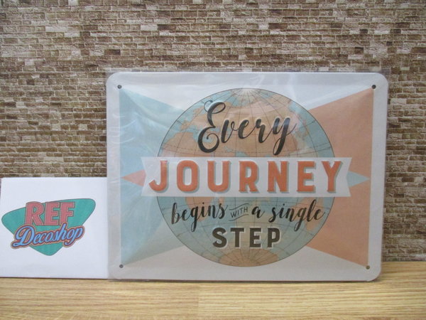 Every Journey begins with a single step