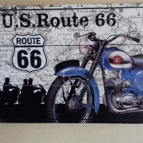U.S Route 66 30 x 40 cm