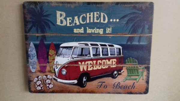 Welcome Beached 30 x 40 cm