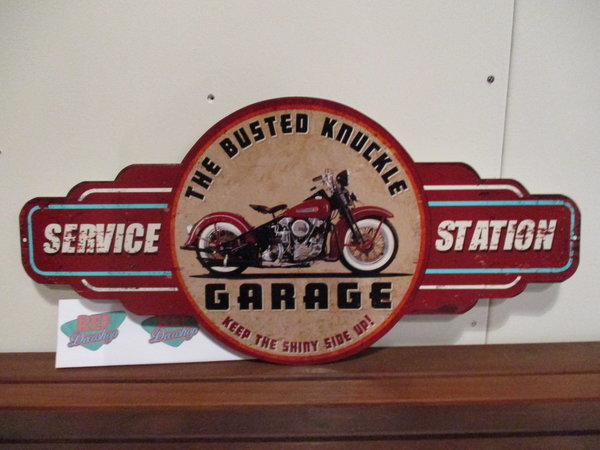 Service station Garage 60 x 29 cm