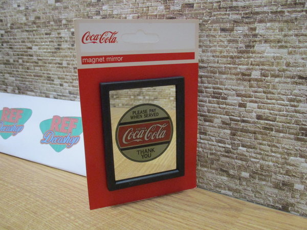Coca cola magneet spiegel