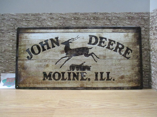 John deere 25 x 50 cm bord