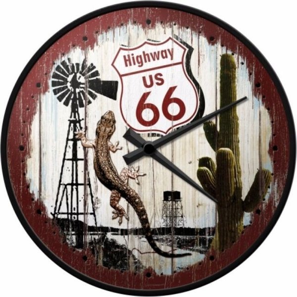 Highway US Route 66 klok