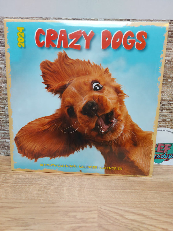 Kalender Crazy Dog 2024